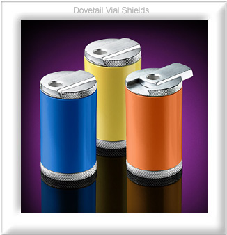 Dovetail Vial Shields